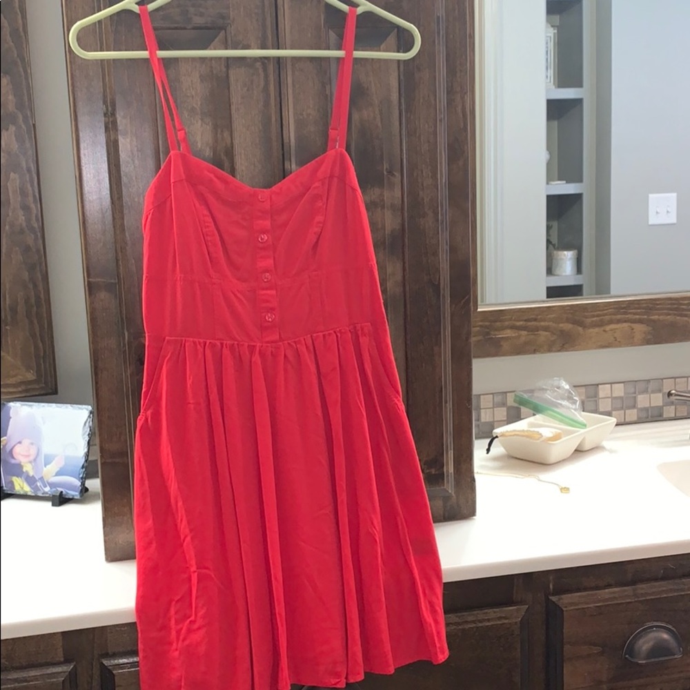 Pocketed knit dress